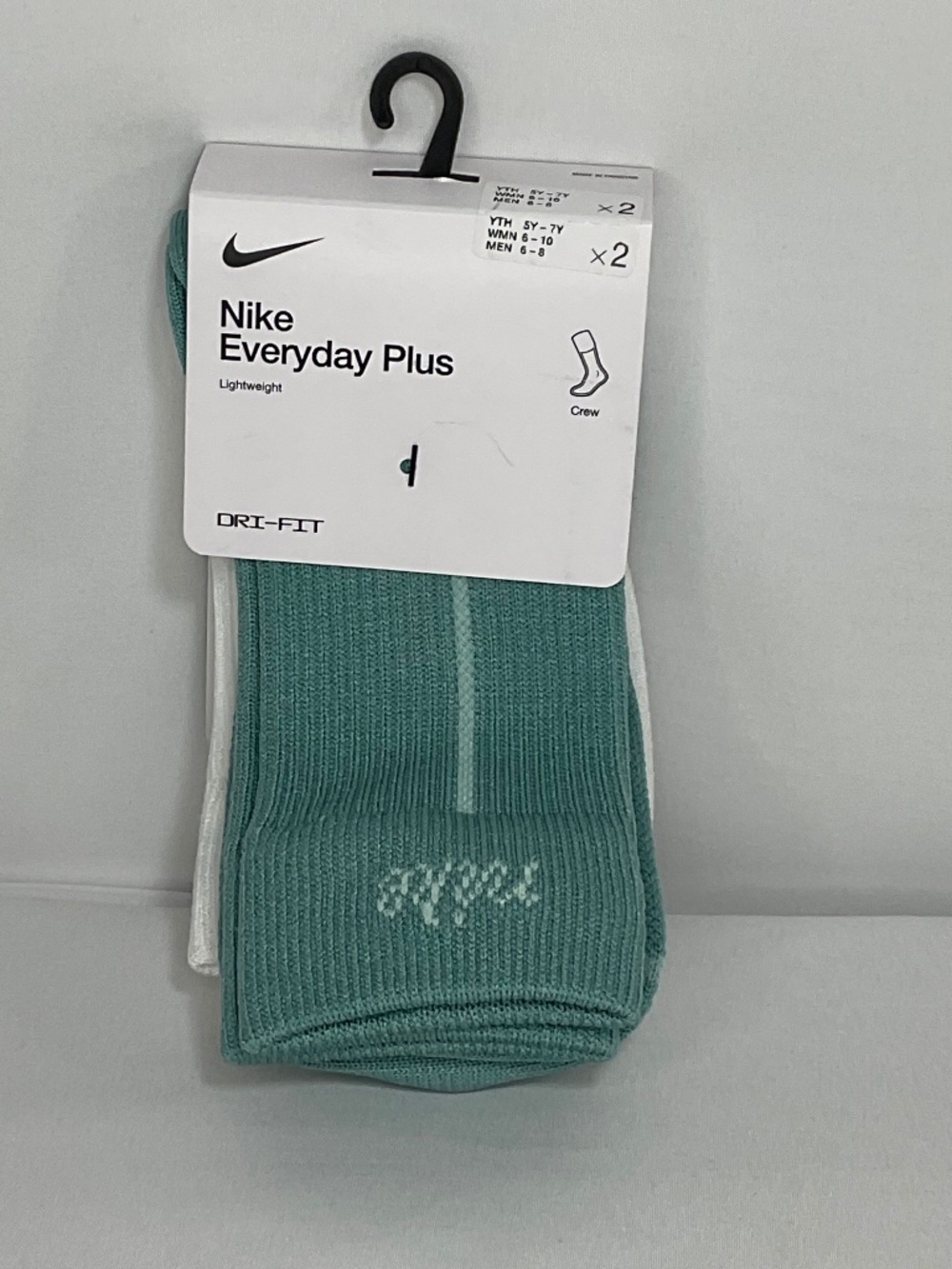 Nike Dri-Fit Crew socks 2 pair